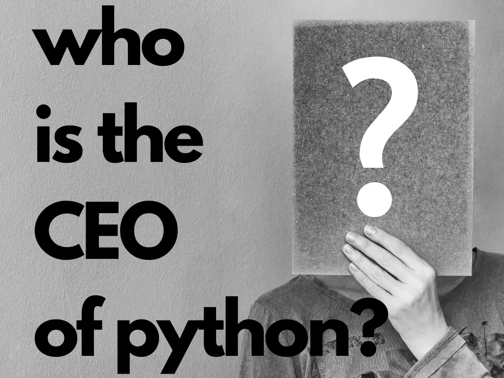 Who Is The CEO of Python?